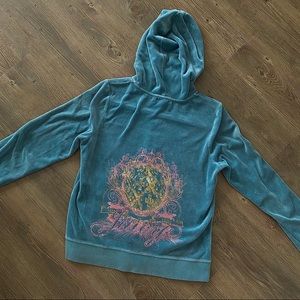 Juicy Couture velour zip up